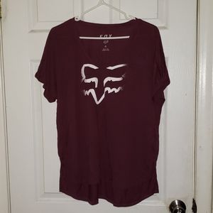 Fox top burgundy
